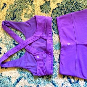 Lululemon Set, legging and sports bra